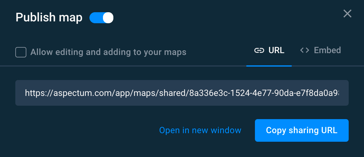 Share maps