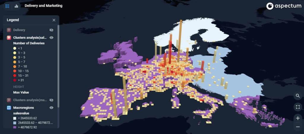 3 dimensional grid mapping